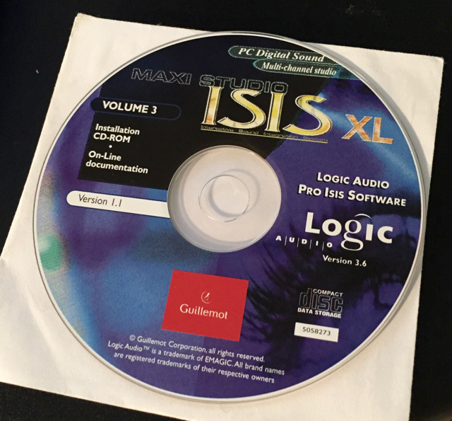 ISIS XL Installation CD