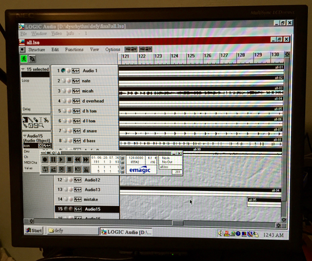 Logic Audio version 3.6