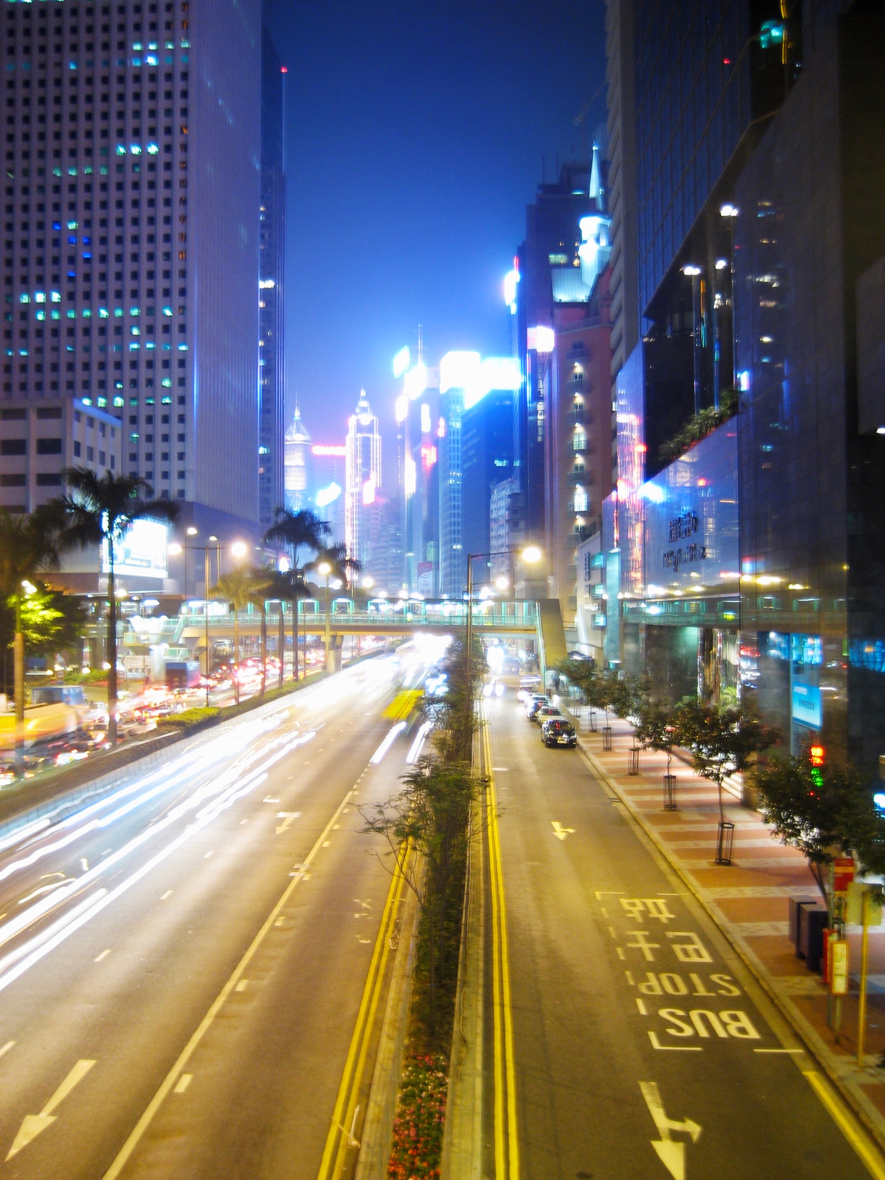 Hong Kong cityscape.